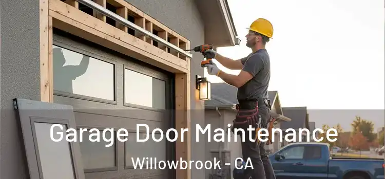 Garage Door Maintenance Willowbrook - CA