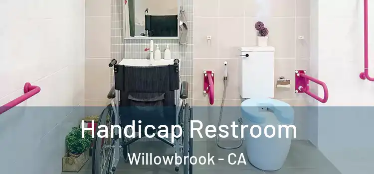 Handicap Restroom Willowbrook - CA
